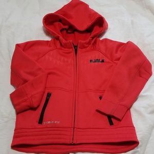 2 Boys Nike zip up hoodies